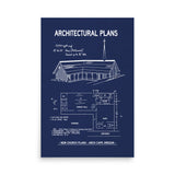 Architectural Plans (Blue)